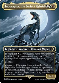 Indoraptor, the Perfect Hybrid (Borderless), Universes Beyond: Jurassic World Collection
