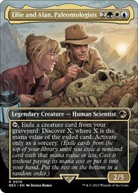 Ellie and Alan, Paleontologists (Borderless), Universes Beyond: Jurassic World Collection