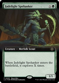 Jadelight Spelunker (Extended Art), Buy-A-Box Promos
