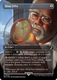 Dino DNA (Borderless) (Emblem), Universes Beyond: Jurassic World Collection
