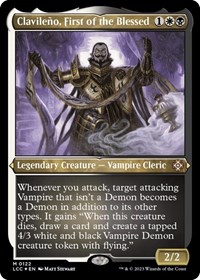 Clavileno, First of the Blessed (Display Commander) - Thick Stock, Commander: The Lost Caverns of Ixalan
