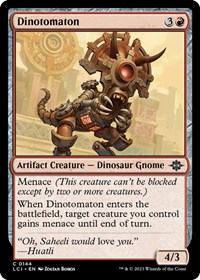 Dinotomaton, The Lost Caverns of Ixalan