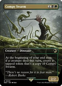 Compy Swarm (Borderless), Universes Beyond: Jurassic World Collection