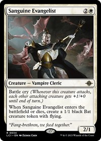 Sanguine Evangelist, The Lost Caverns of Ixalan