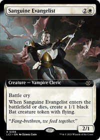 Sanguine Evangelist (Extended Art), The Lost Caverns of Ixalan