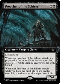 Preacher of the Schism (Extended Art), The Lost Caverns of Ixalan