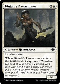 Kinjalli's Dawnrunner, The Lost Caverns of Ixalan