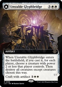 Unstable Glyphbridge (Extended Art), The Lost Caverns of Ixalan