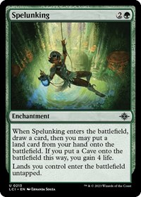 Spelunking, The Lost Caverns of Ixalan