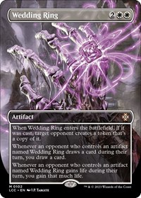 Wedding Ring (Borderless), Commander: The Lost Caverns of Ixalan