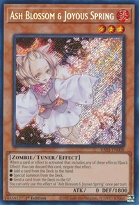 Ash Blossom & Joyous Spring (Secret Rare)