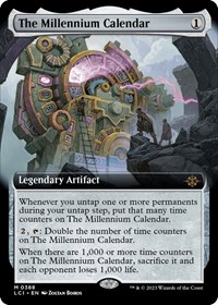 The Millennium Calendar (Extended Art), The Lost Caverns of Ixalan