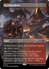 Restless Vents (Borderless), The Lost Caverns of Ixalan