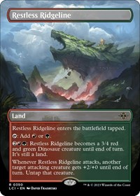 Restless Ridgeline (Borderless), The Lost Caverns of Ixalan