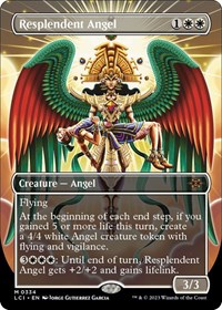 Resplendent Angel (Borderless), The Lost Caverns of Ixalan