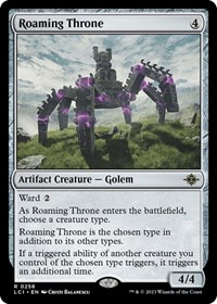 Roaming Throne, The Lost Caverns of Ixalan