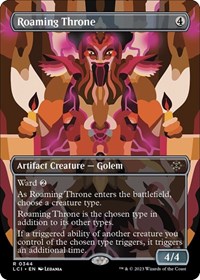 Roaming Throne (Borderless), The Lost Caverns of Ixalan