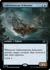 Subterranean Schooner (Extended Art), The Lost Caverns of Ixalan
