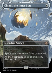 Chimil, the Inner Sun (Borderless), Commander: The Lost Caverns of Ixalan