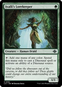 Ixalli's Lorekeeper, The Lost Caverns of Ixalan
