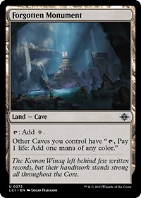 Forgotten Monument, The Lost Caverns of Ixalan