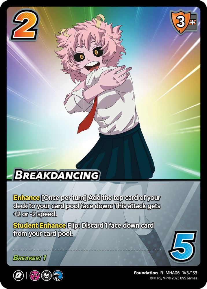 Breakdancing, Foil, front