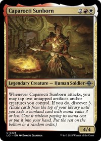 Caparocti Sunborn, The Lost Caverns of Ixalan