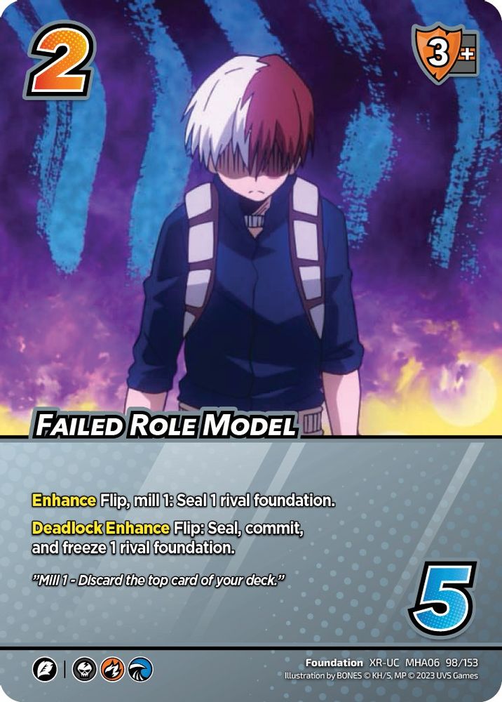 Failed Role Model (XR), Standard, front
