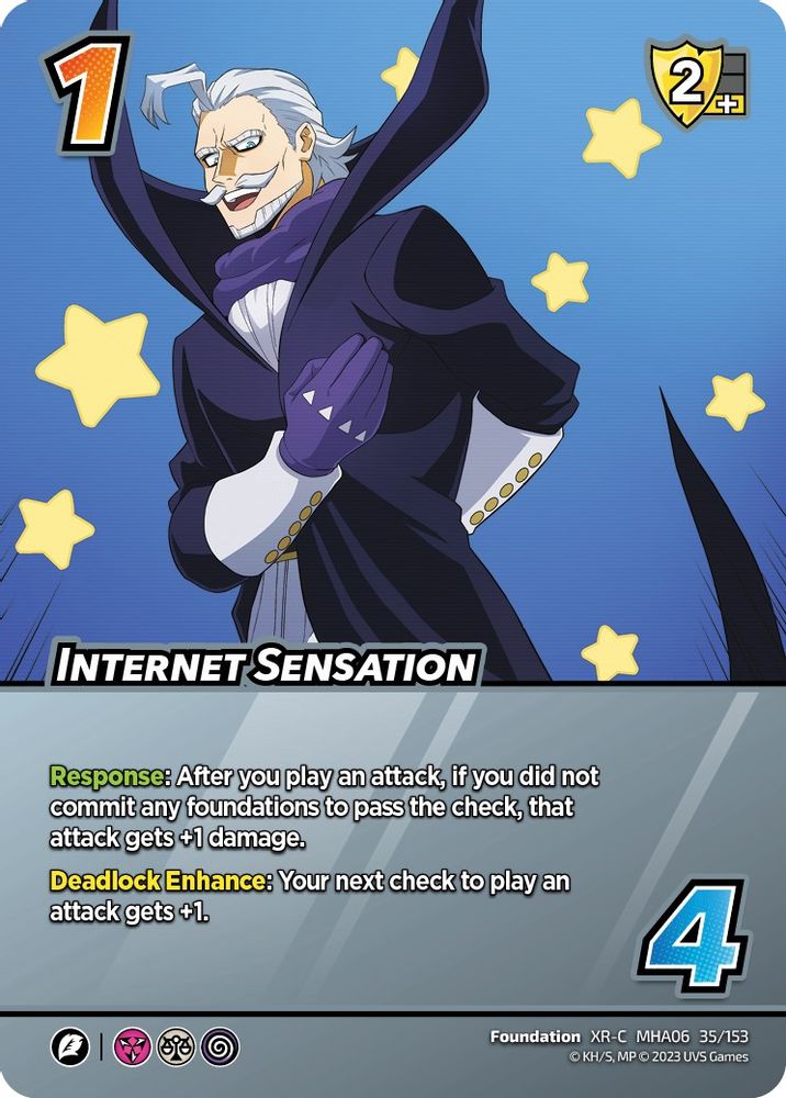 Internet Sensation (XR), Foil, front