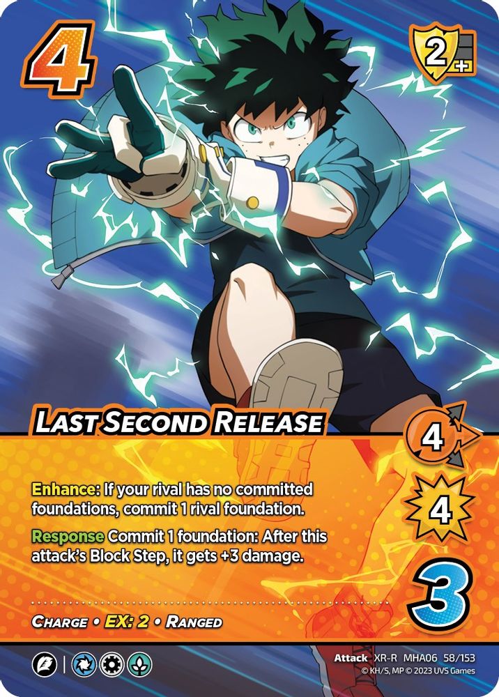 Last Second Release (XR), Standard, front
