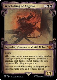 Witch-king of Angmar (Showcase Scrolls), Universes Beyond: The Lord of the Rings: Tales of Middle-earth