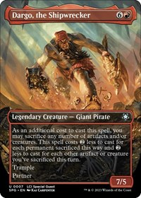 Dargo, the Shipwrecker (Borderless), Special Guests