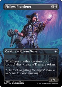 Pitiless Plunderer (Borderless), Special Guests