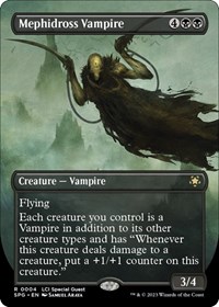 Mephidross Vampire (Borderless), Special Guests