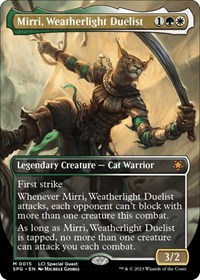 Mirri, Weatherlight Duelist (Borderless), Special Guests