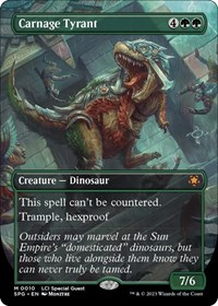 Carnage Tyrant (Borderless), Special Guests