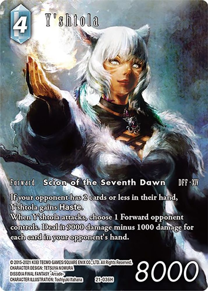 Y'shtola (Full Art), Standard, front