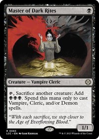 Master of Dark Rites, Commander: The Lost Caverns of Ixalan