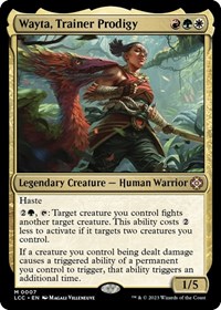 Wayta, Trainer Prodigy, Commander: The Lost Caverns of Ixalan