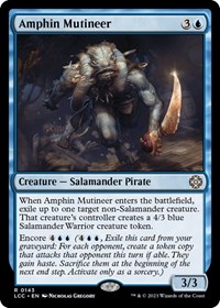 Amphin Mutineer, Commander: The Lost Caverns of Ixalan
