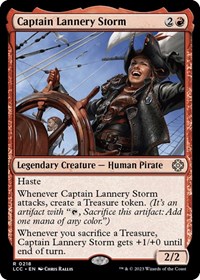Captain Lannery Storm, Commander: The Lost Caverns of Ixalan