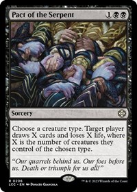 Pact of the Serpent, Commander: The Lost Caverns of Ixalan