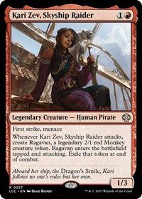 Kari Zev, Skyship Raider, Commander: The Lost Caverns of Ixalan