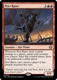 Port Razer, Commander: The Lost Caverns of Ixalan