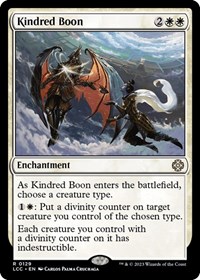 Kindred Boon, Commander: The Lost Caverns of Ixalan
