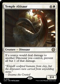 Temple Altisaur, Commander: The Lost Caverns of Ixalan