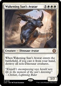 Wakening Sun's Avatar, Commander: The Lost Caverns of Ixalan