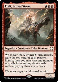 Etali, Primal Storm, Commander: The Lost Caverns of Ixalan