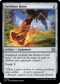 Swiftfoot Boots, Commander: The Lost Caverns of Ixalan