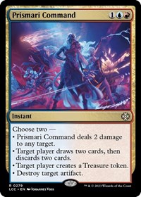 Prismari Command, Commander: The Lost Caverns of Ixalan